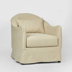 Ville Armchair with Natural Slip Cover by Florabelle Living, a Chairs for sale on Style Sourcebook