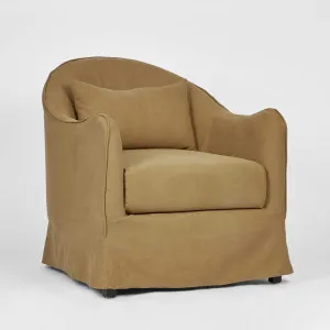 Ville Armchair with Nutmeg Slip Cover by Florabelle Living, a Chairs for sale on Style Sourcebook