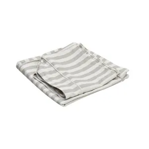 Slip Cover Only - Noosa Hamptons Ottoman Natural Stripe by Florabelle Living, a Sofas for sale on Style Sourcebook