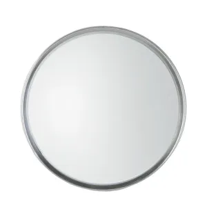 Harvey Round Mirror Silver by Florabelle Living, a Mirrors for sale on Style Sourcebook