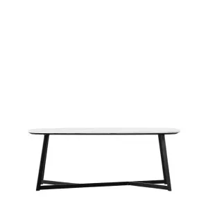 Finsbury Coffee Table White Marble by Florabelle Living, a Coffee Table for sale on Style Sourcebook