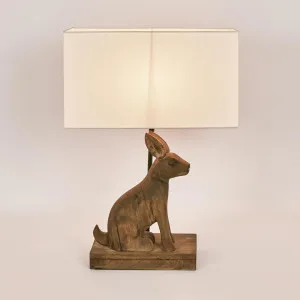 Simon Table Lamp Base Dark Natural- Base Only by Florabelle Living, a Table & Bedside Lamps for sale on Style Sourcebook