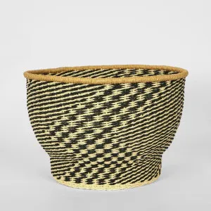 Kuro Basket Black Natural by Florabelle Living, a Baskets & Boxes for sale on Style Sourcebook