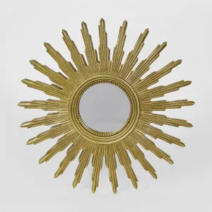 Helios Gilt Mirror Large by Florabelle Living, a Mirrors for sale on Style Sourcebook