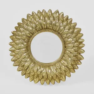 Petale Gilt Mirror by Florabelle Living, a Mirrors for sale on Style Sourcebook