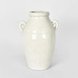 Jameson Urn Medium White by Florabelle Living, a Vases & Jars for sale on Style Sourcebook