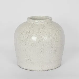 Astra Urn Short White by Florabelle Living, a Vases & Jars for sale on Style Sourcebook