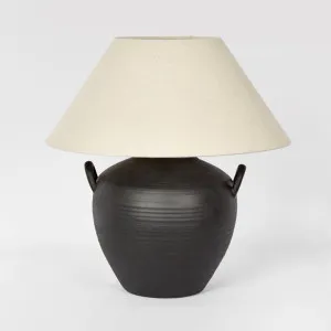 Camille Black Table Lamp & Shade by Florabelle Living, a Table & Bedside Lamps for sale on Style Sourcebook