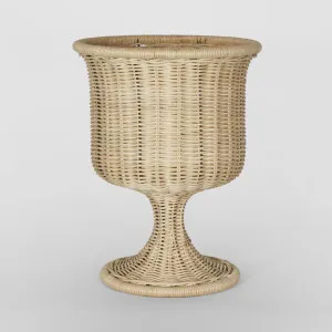 Belmont Rattan Urn Large by Florabelle Living, a Vases & Jars for sale on Style Sourcebook