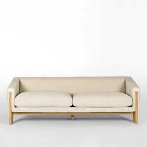 Claude 2.5 Seater Sofa Natural by Florabelle Living, a Sofas for sale on Style Sourcebook