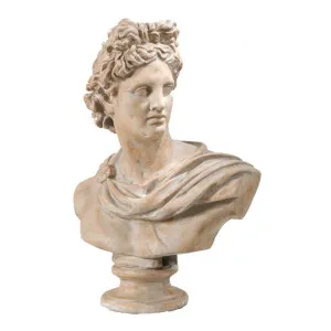 Utopia Bust Statue 79cm by Florabelle Living, a Statues & Ornaments for sale on Style Sourcebook