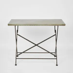 Metal Top Folding Console - Outdoor Undercover by Florabelle Living, a Console Table for sale on Style Sourcebook