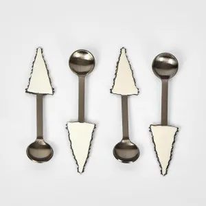 Christmas Tree Spoons Set of 4 by Florabelle Living, a Cutlery for sale on Style Sourcebook
