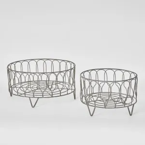 Madelaine Baskets Set of 2 by Florabelle Living, a Baskets & Boxes for sale on Style Sourcebook