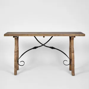Spanish Console Antique Oak by Florabelle Living, a Console Table for sale on Style Sourcebook
