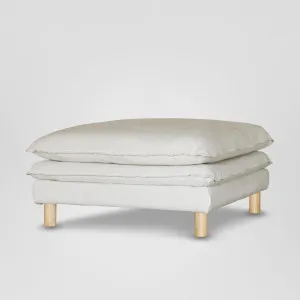 Aura Ottoman With Cover White by Florabelle Living, a Sofas for sale on Style Sourcebook