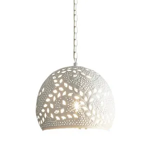 Coral Ceiling Pendant Small White by Florabelle Living, a Pendant Lighting for sale on Style Sourcebook