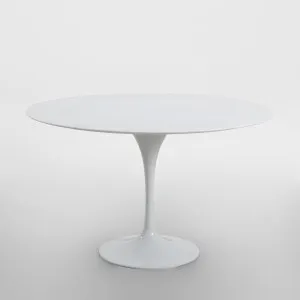 Aurora Round Dining Table Marble White 120cm by Florabelle Living, a Coffee Table for sale on Style Sourcebook