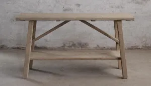 Tianjin Old Elm Wood Console by Florabelle Living, a Console Table for sale on Style Sourcebook