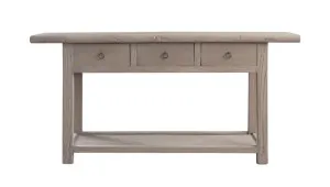 Tianjin Old Elm Wood Console with 3 Drawers by Florabelle Living, a Console Table for sale on Style Sourcebook