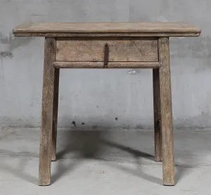 Henan 96cm Table with Drawers 130 Years Old by Florabelle Living, a Coffee Table for sale on Style Sourcebook