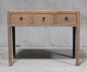 Henan 110cm Console Table with Drawers 130 Years Old by Florabelle Living, a Console Table for sale on Style Sourcebook