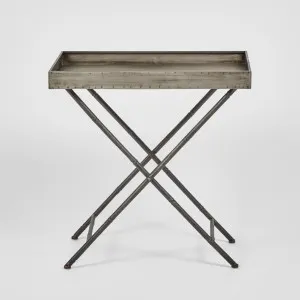 Burgundy Butler's side table Tray by Florabelle Living, a Coffee Table for sale on Style Sourcebook