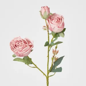 Pink Real Touch Rose Spray by Florabelle Living, a Plants for sale on Style Sourcebook