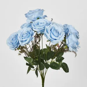 Blue Rose Bouquet x 9 by Florabelle Living, a Plants for sale on Style Sourcebook