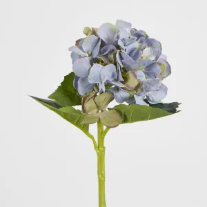 Hydrangea Water Stem 49cm Light Blue by Florabelle Living, a Plants for sale on Style Sourcebook