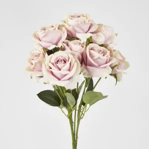 Lisa Rose Bunch 40cm Light Purple by Florabelle Living, a Plants for sale on Style Sourcebook
