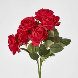 Lisa Rose Bunch 40cm Red by Florabelle Living, a Plants for sale on Style Sourcebook