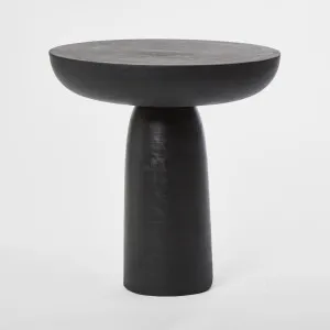 Pablo Side Table Round Black -Outdoor by Florabelle Living, a Coffee Table for sale on Style Sourcebook