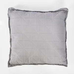 Quilted Cushion Light Grey by Florabelle Living, a Cushions, Decorative Pillows for sale on Style Sourcebook