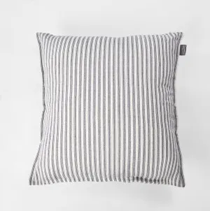 Ticking Cushion Blue 50x50 by Florabelle Living, a Cushions, Decorative Pillows for sale on Style Sourcebook