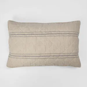 French Bl Stripe Cush 60x40 by Florabelle Living, a Cushions, Decorative Pillows for sale on Style Sourcebook