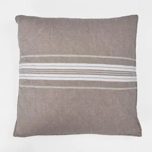 Donkey Wh Strpe Cush 50x50 by Florabelle Living, a Cushions, Decorative Pillows for sale on Style Sourcebook