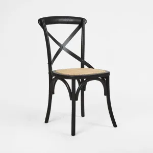 Bella Dining Chair Black by Florabelle Living, a Chairs for sale on Style Sourcebook