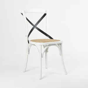 Bella Dining Chair White by Florabelle Living, a Chairs for sale on Style Sourcebook