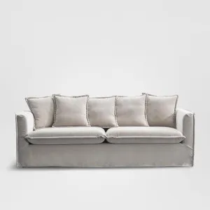 Airlie 3 seater sofa Cover Driftwood by Florabelle Living, a Sofas for sale on Style Sourcebook
