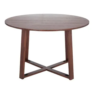 Olwen Oak Wood Round Dining Table by Florabelle Living, a Coffee Table for sale on Style Sourcebook