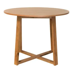 Olwen Oak Wood Round Dining Table by Florabelle Living, a Coffee Table for sale on Style Sourcebook