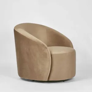 Sierra Swivel ArmChair Toffee by Florabelle Living, a Chairs for sale on Style Sourcebook
