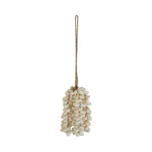 Seaforth Natural Shell Jute Tassel by Florabelle Living, a Statues & Ornaments for sale on Style Sourcebook