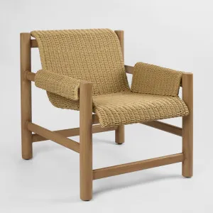 Riven Outdoor Occasional ArmChair Natural by Florabelle Living, a Chairs for sale on Style Sourcebook