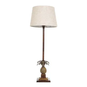 Caribbean Pineapple Table Lamp Base Brown- Base Only by Emac & Lawton, a Lighting for sale on Style Sourcebook