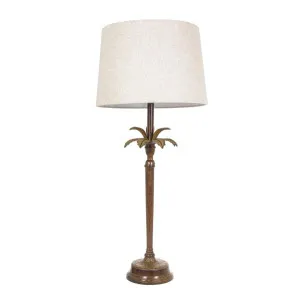 Casablanca Table Lamp Base Brown- Base Only by Florabelle Living, a Table & Bedside Lamps for sale on Style Sourcebook