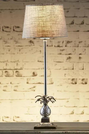 Caribbean Pineapple Table Lamp Base Antique Silver- Base Only by Emac & Lawton, a Lighting for sale on Style Sourcebook