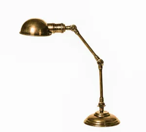 Stamford Desk Lamp Antique Brass by Florabelle Living, a Desk Lamps for sale on Style Sourcebook