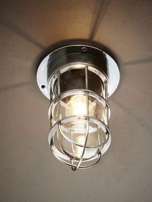 Emerald Outdoor Ceiling Light Antique Silver by Florabelle Living, a Pendant Lighting for sale on Style Sourcebook
